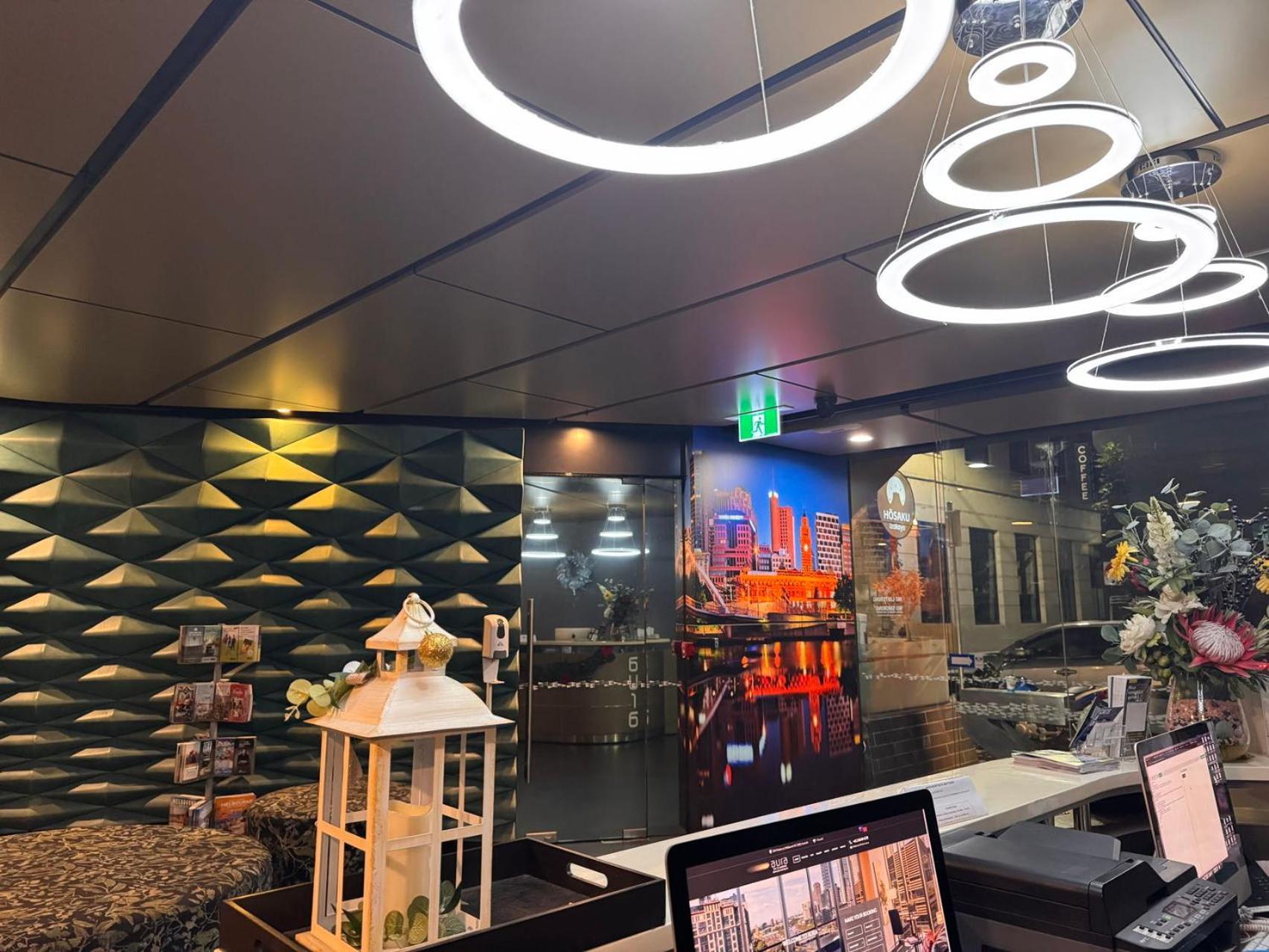 Aura On Flinders Serviced Apartments Melbourne Eksteriør bilde