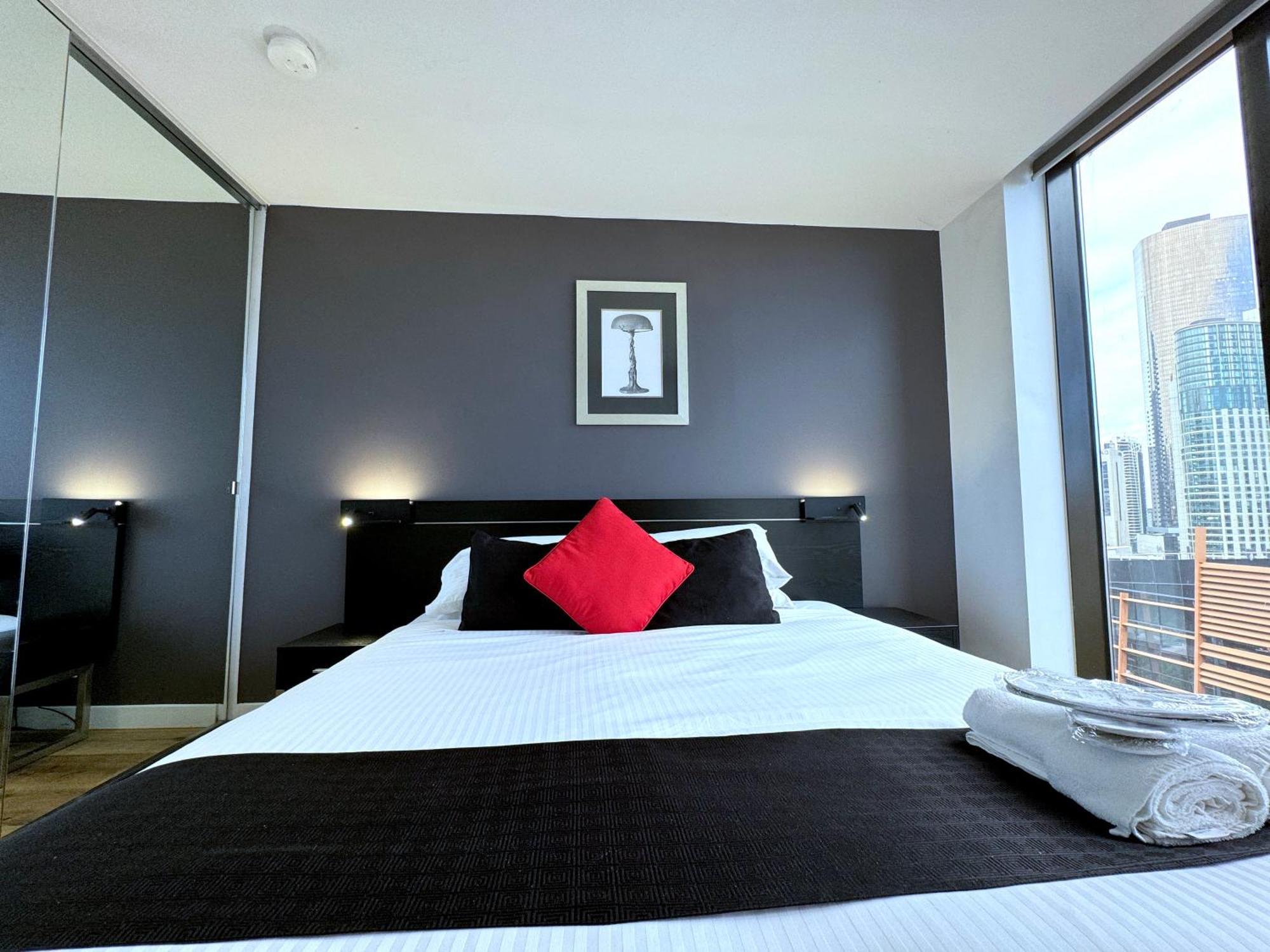 Aura On Flinders Serviced Apartments Melbourne Eksteriør bilde